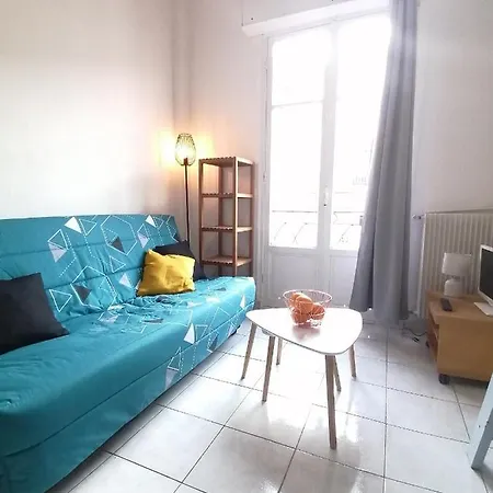 Le Cocon - Charmant F1 Bis - Centre Ville A 2 Pas De La Promenade Des Anglais * Nice